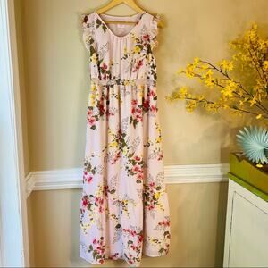 Isabel by Ingres and Isabel floral long maternity dress